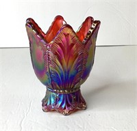 4" Fenton Carnival Glass vase