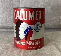 Vintage 10lb Calumet Baking Soda Tin