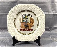 Lord Nelson Pottery Coleman Mustard Plate