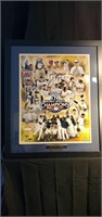 New York Yankees 2009 World Series framed photo