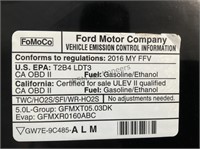 2016 Ford F-150 P/U