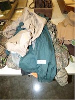 ASSORTED HUNTING CLOTHES