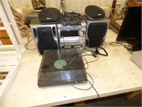 AWIA STEREO WITH REMOTE & REALISTIC TURNTABLE