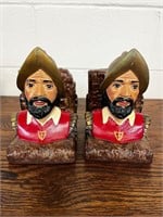Pair of Vintage Conquistidor Bookends