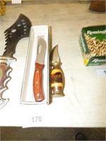 3 ASSORTED KNIVES