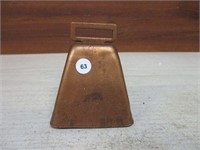 Vintage Copper Cowbell