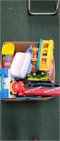 Large box assorted kids toys