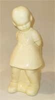 Vintage Yellow Pottery Planter - Water Well Girl