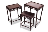 Chinese Nest of Three Tables,