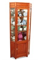 Chinese Corner Display Cabinet,