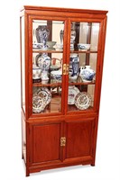 Chinese Two Door Display Cabinet,