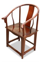 Chinese Horseshoe Back Chair,