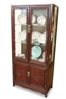 Stunning Pair of Chinese Display Cabinets,