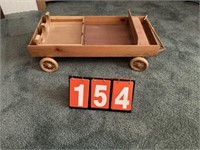 Hand Made Miniature Wood Wagon