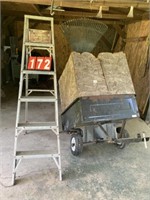 Yard Wagon/Ladder & Assorted Tools