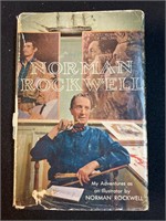 Autographed Norman Rockwell 1st edition book