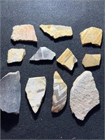 Arizona dug Native American pottery shards