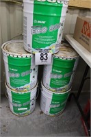 (5) 5 Gallon Cans Of Hardwood Flooring Adhesive