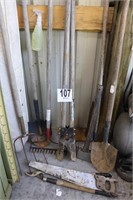 Post Hole Diggers Shovel And Miscellaneous