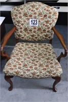 Vintage Upholstered Arm Chair (Bldg 3)