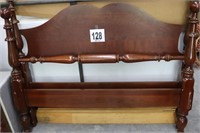 Vintage Full Size Bed Wit Rails (Bldg 3)