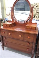 Davis Cabinet Company Solid Cherry Dresser With