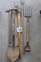 Shovel, Fork, Grub Hoe And Miscellaneous (Bldg 3)