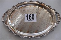 Silverplate (15 Inches x 22 Inches) Handled Tray