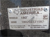 8' Industrias America 4 Way Hydraulic Angle Blade