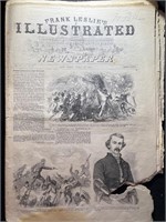 160 yr old Civil War newspaper