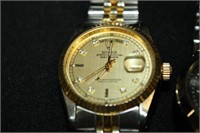 Men's Watches; One marked Rolex; other no marking
