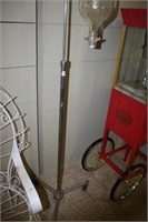 Metal Pole & Glass IV - Vintage Medical Equipment