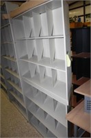 Metal Angled Shelving - 2 Half shelves