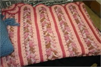 Crochet Blankets; Sand Springs Throw