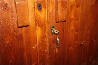 Cedar Armoire Closet w/bottom compartment