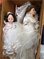 5+/- Boxes of Dolls, Toy Horses, Wedding Dolls,