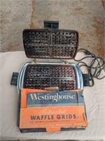 Spice Rack, Waffle Griddle with Extra Grids,
