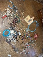 50+/- Pieces Novelty Jewelry, Necklaces,