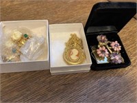 30+/- Pieces of Jewelry, MK, Krementz, Other