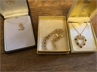 30+/- Pieces of Jewelry, MK, Krementz, Other