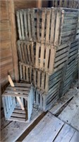 Lot of Orchard Crates