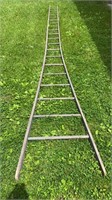 Antique Wood Ladder 21 1/2 Feet