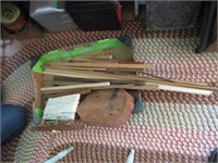 BOX OF MISC WOOD ITEMS