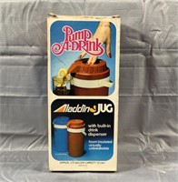 Vintage Aladdin Pump A Drink Jug