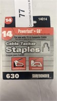 405 Powerfast Cable Tracker Staples.