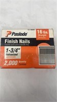 2000 Paslode Nails. 1-3/4”, 16Ga.