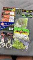 10 bags of assorted lures
