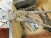 Box of Vintage tools