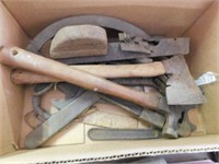 Box of Vintage tools
