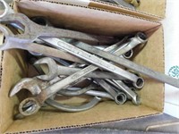 Box of end wrenches